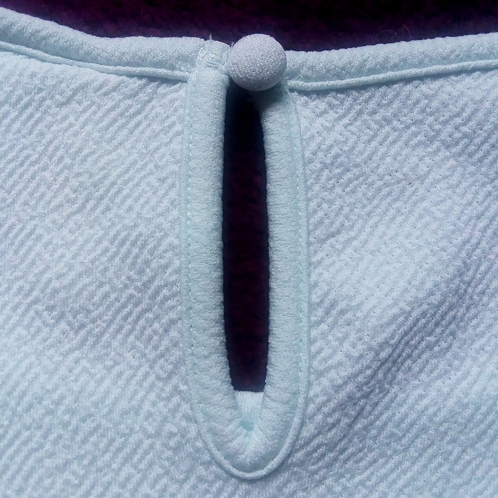 Divided H&M L Light Blue Halter Crop Top - Picture 4 of 6
